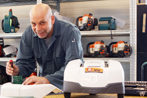 Husqvarna, service zoals het hoort