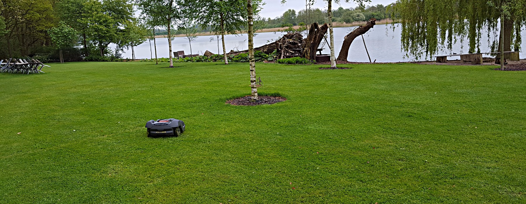 Robotmaaier in openbare terreinen