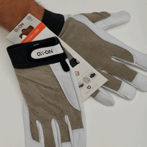 Lederen werkhandschoenen