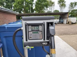 Schone diesel tank op uw locatie